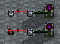 An example of how to wire traps
